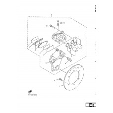 REAR BRAKE CALIPER