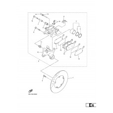 REAR BRAKE CALIPER