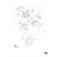 REAR BRAKE CALIPER