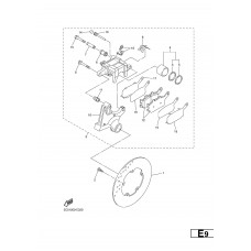 REAR BRAKE CALIPER