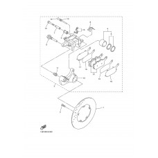 REAR BRAKE CALIPER
